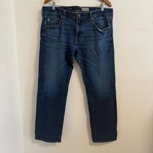 AG The Matchbox Slim Straight Denim360 Jeans, size 36